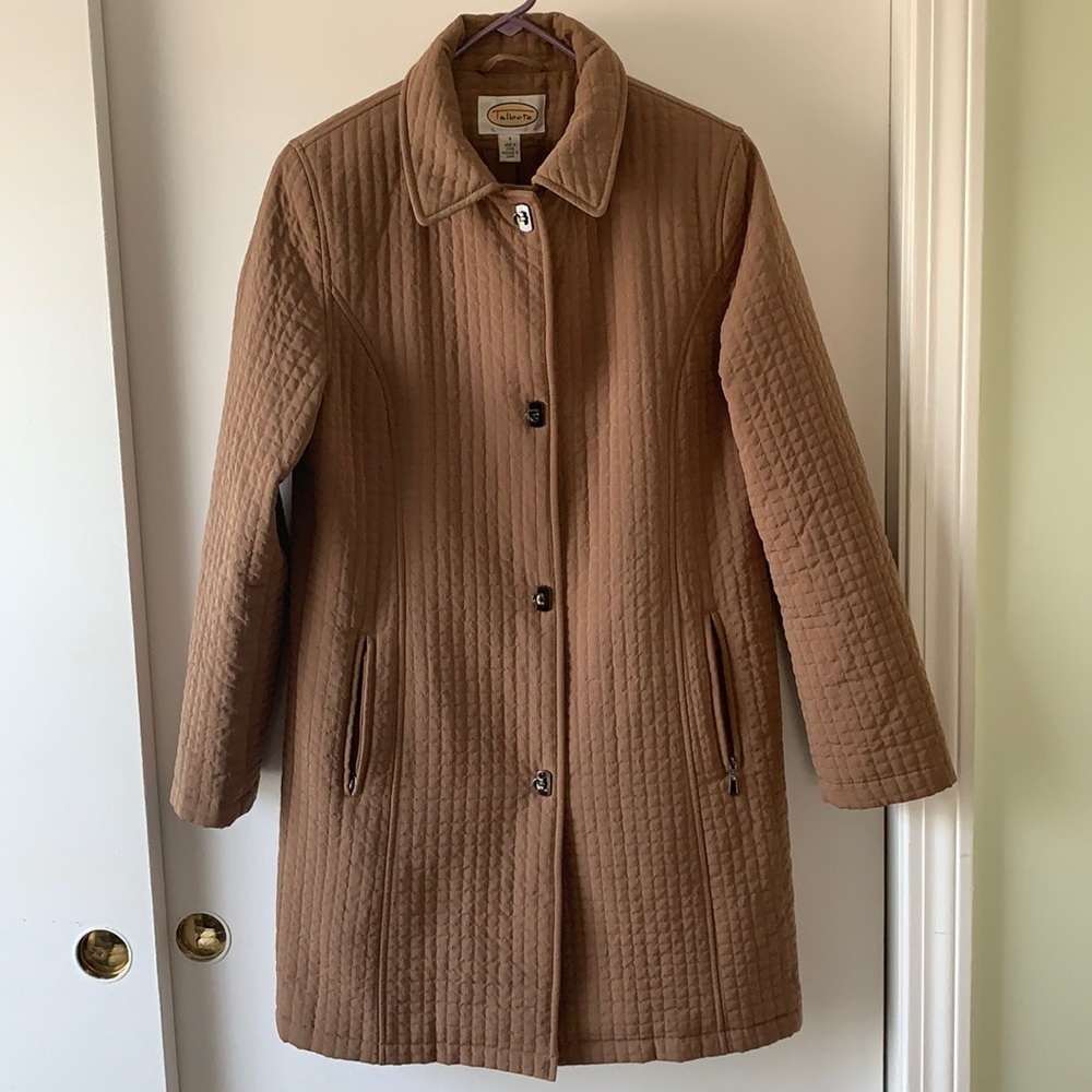 Talbots Quilted Coat S